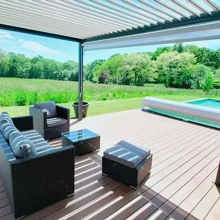10pers Piscine Terrasse Barbecue Parking * Arbonne